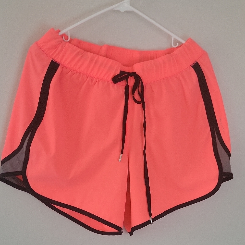 Women's Neon Pink Athletic Shorts